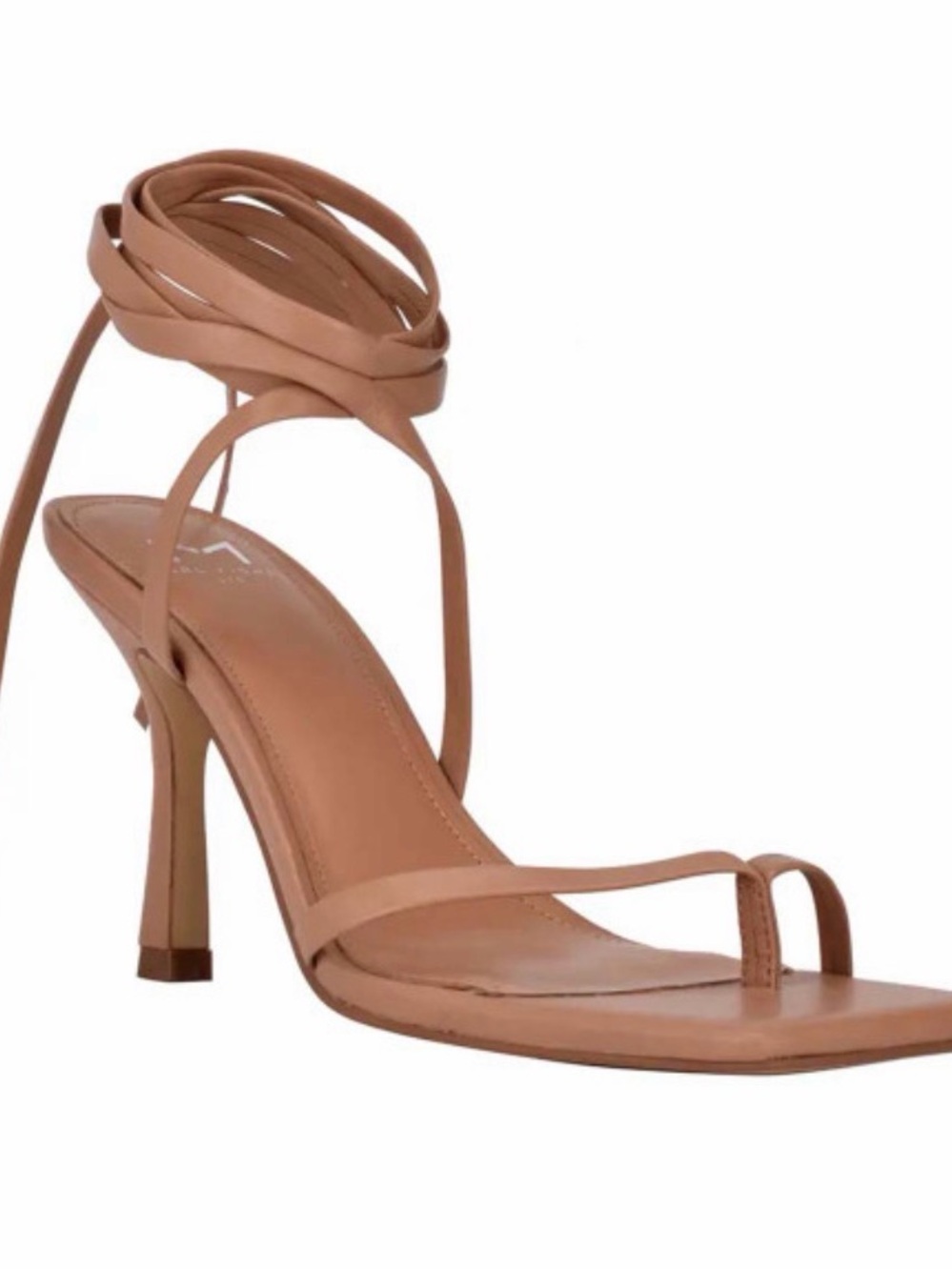 Marc Fisher LTD Dominic Strappy Ankle Wrap Stiletto Sandals